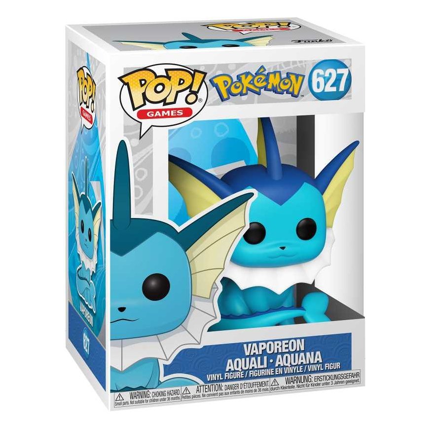 FUNKO POP! Vinüülkuju: Pokemon - Vaporeon