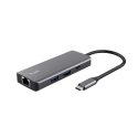 Trust Dalyx USB Type-C 1000 Мбит/с Серебристый Trust Dalyx USB Type-C 1000 Мбит/с Серебристый