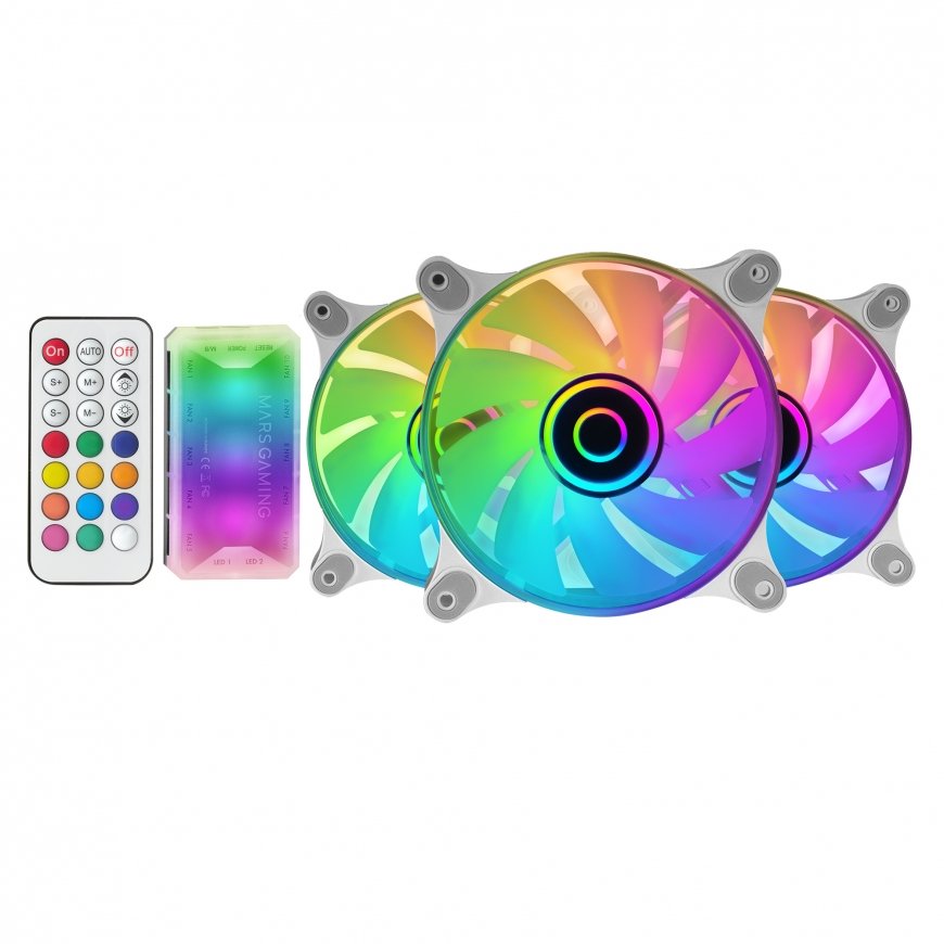 Mars Gaming MF3DKITW computer cooling system – 2