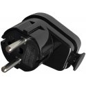 Orno kampinis kištukas Uni-Schuko 16A, 230V, juodas, 24 vnt Orno kampinis kištukas Uni-Schuko 16A, 230V, juodas, 24 vnt