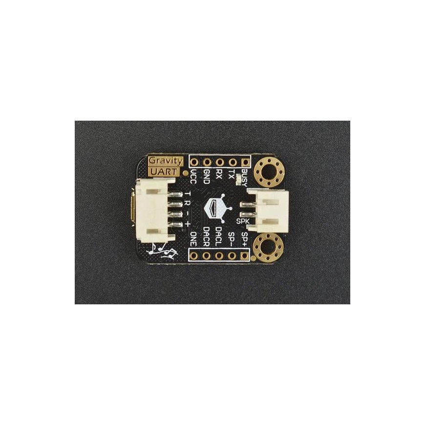 DFRobot Gravity UART MP3 äänimoduuli 3.3V ~ 5V MP3 WAV