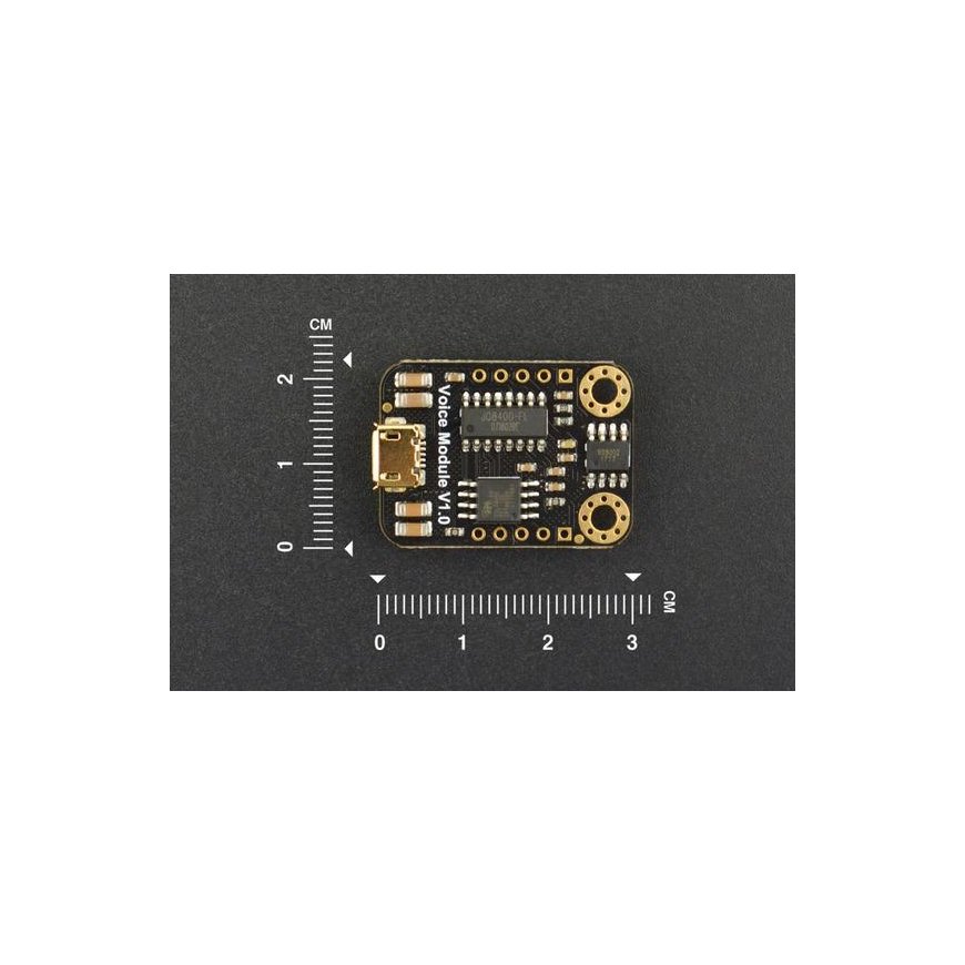 DFRobot Gravity UART MP3 äänimoduuli 3.3V ~ 5V MP3 WAV – 3