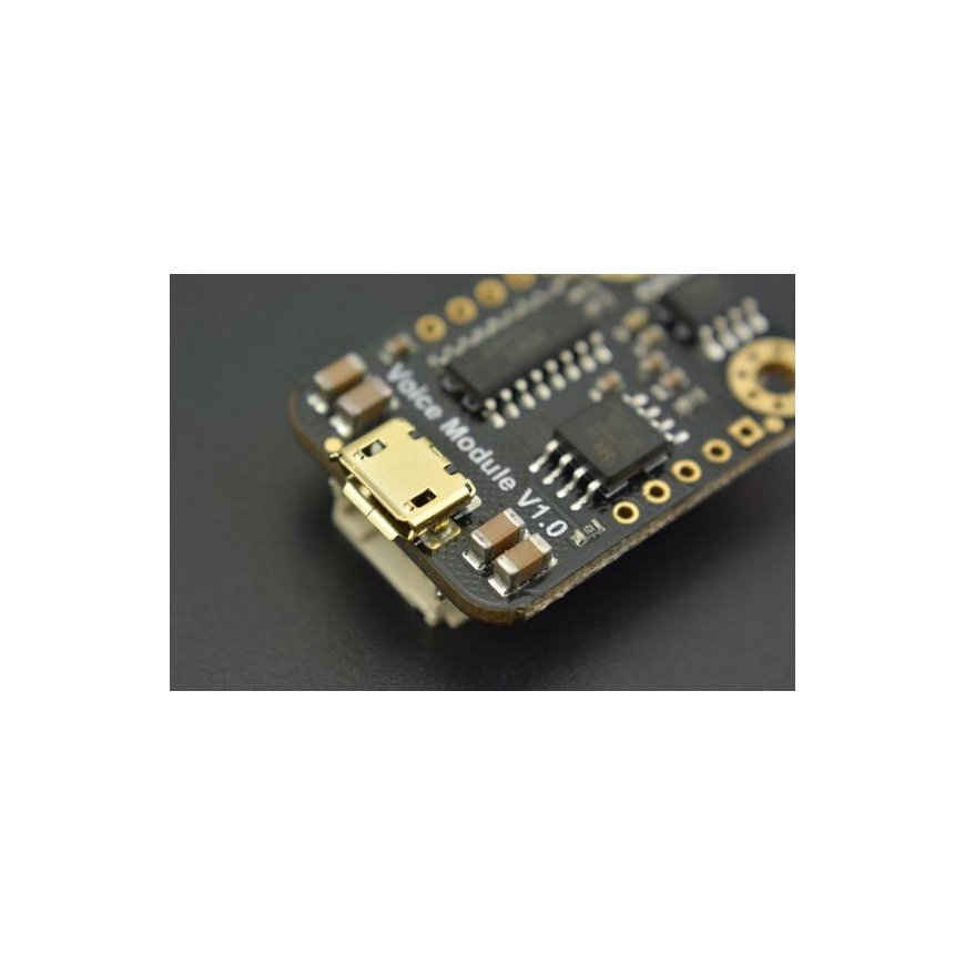DFRobot Gravity UART MP3 helimoodul 3.3V ~ 5V MP3 WAV – 4