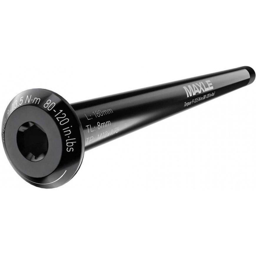 Sram Stealth kiinteä aksele, taka, pituus 180mm, kierteiden pituus 13mm, kierteiden askel M12X1.0 - Boost UDH