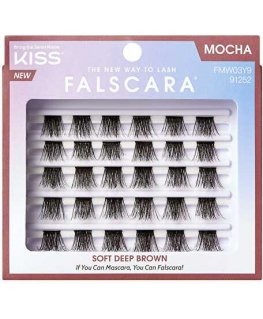 „Kiss My Face Falscara Multi Wips Mocha Lashes“ - tekoblondit (24 kpl)