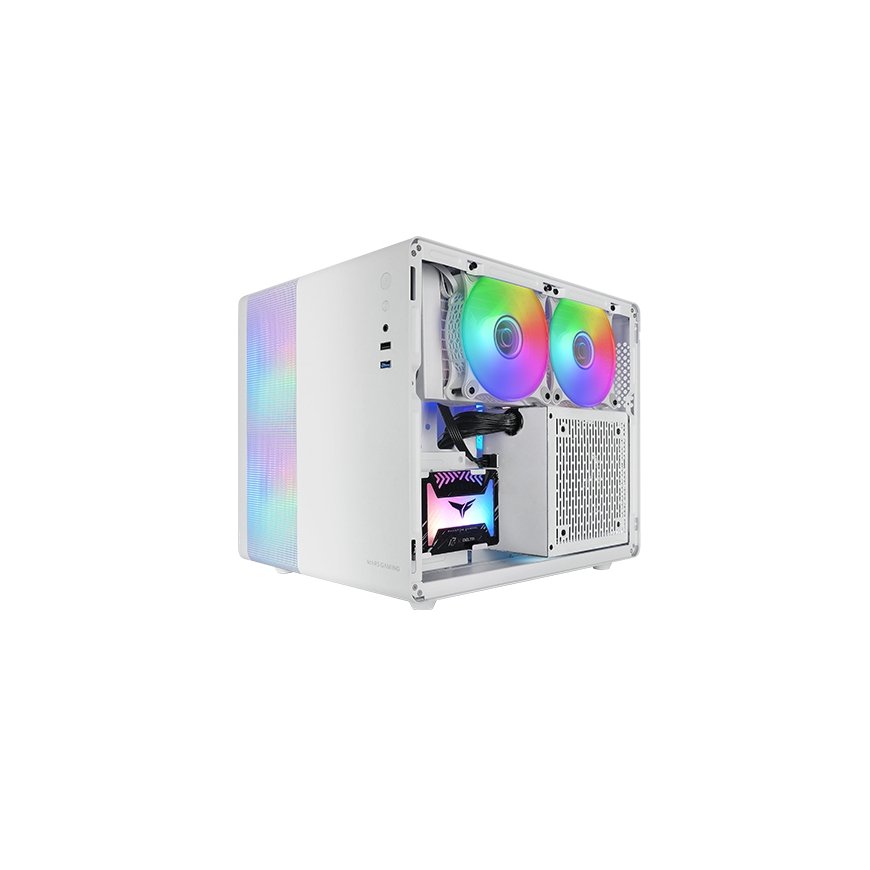 Mars Gaming MC-400 „Mini Tower“ Balta – 2