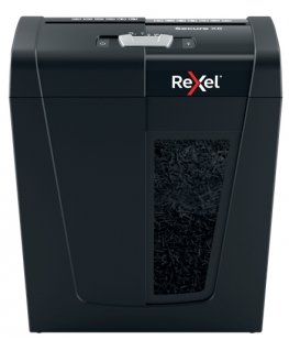Rexel Secure X8 papīra smalcinātājs Krusteniskā smalcināšana 70 dB Melns
