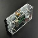 Gravlaser Dėklas skirtas Raspberry Pi ir specialiam 7” jutikliniam ekranui, permatomas Gravlaser Dėklas skirtas Raspberry Pi ir specialiam 7” jutikliniam ekranui, permatomas