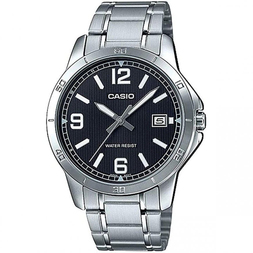CASIO MTP-V004D-1B2 Watch for Men (zd047f) + BOX