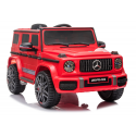 Lean Cars Raudonas Mercedes G63 akumulatora automobilis bērniem