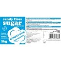 Gsg24 Colored blue cotton candy with bubble gum flavor 5kg Gsg24 Colored blue cotton candy with bubble gum flavor 5kg