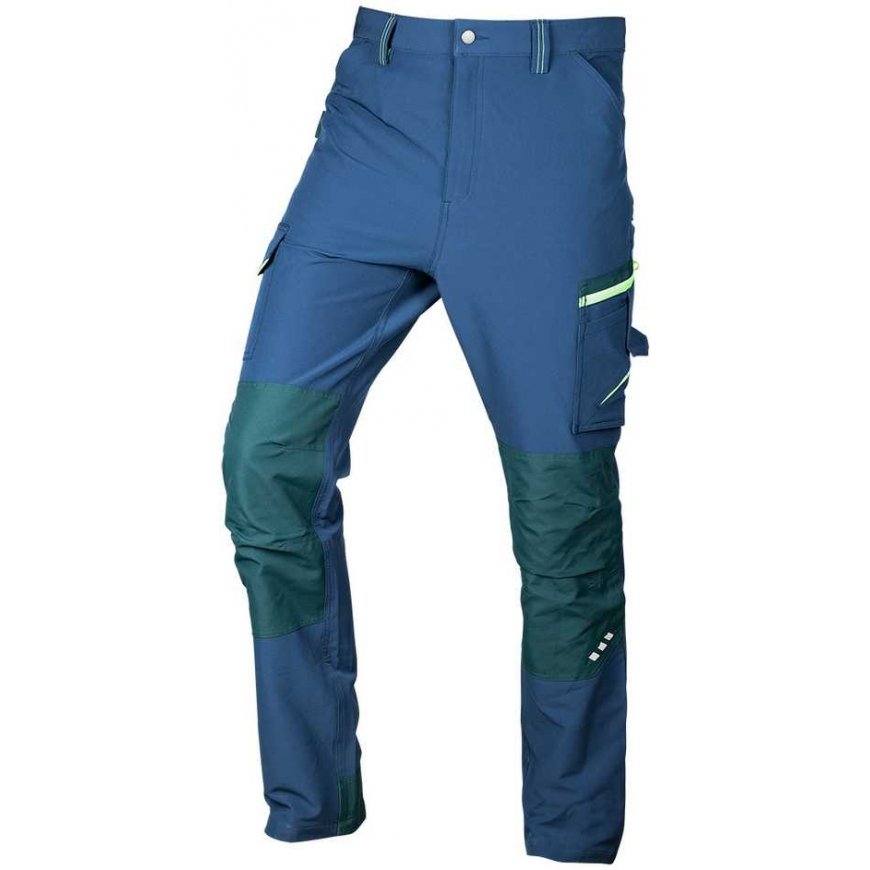 Neo Work Pants Mix&Match, stretchy, blue-green, size L – 2