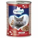 PREVITAL Cat Food Mix 4 Flavors Chicken, Veal, Salmon, Poultry – wet cat food – 96 x 100 g PREVITAL Cat Food Mix 4 Flavors Chicken, Veal, Salmon, Poultry – wet cat food – 96 x 100 g