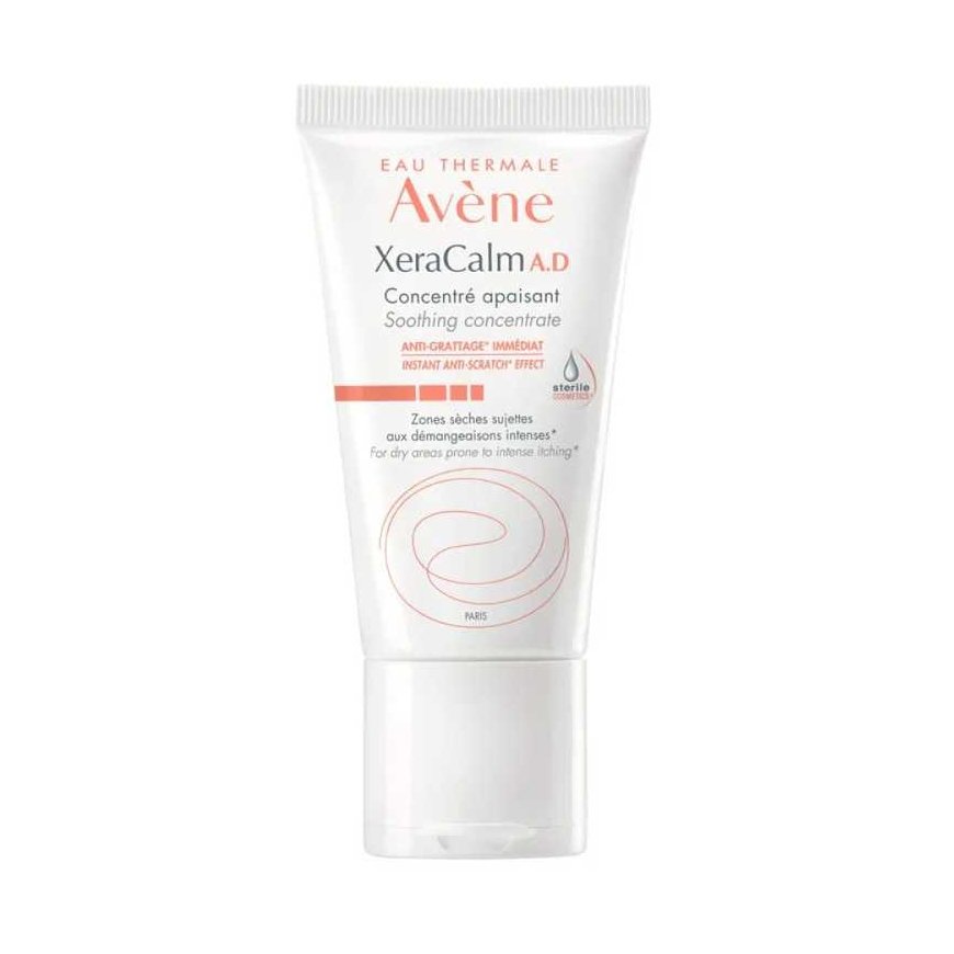 Avène Xeracalm koncentratas veidui ir kūnui, 50 ml – 2