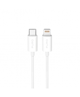 Puro TPE 20W USB-C - Lightning Cable 3m - white