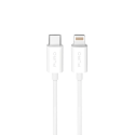 Puro TPE 20W USB-C - Lightning Cable 3m - white Puro TPE 20W USB-C - Lightning Cable 3m - white