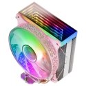 Mars Gaming MCPU-VR Pink CPU Heatsink Dual Infinity Mirror ARGB 4 HCT Heatpipes 180W TDP Ultra-quiet Mars Gaming MCPU-VR Pink CPU Heatsink Dual Infinity Mirror ARGB 4 HCT Heatpipes 180W TDP Ultra-quiet