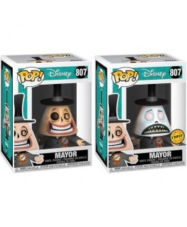 POP-figuuri Disney Painajainen ennen joulua Pormestari megafonilla 5 + 1 Chase