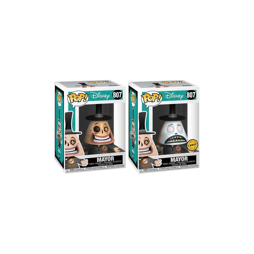 POP figure Disney Nightmare Before Christmas Mayor with Megaphone 5 + 1 Chase
