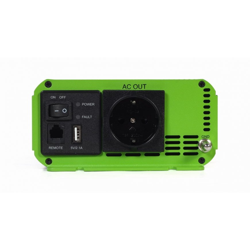 EnerGenie EG-PWC-PS500-01 power adapter/inverter Auto 500 W Black, Green – 5