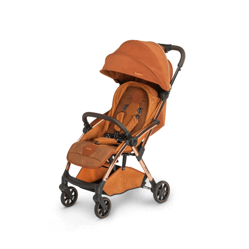 Leclerc Baby Hexagon jalatsikott beebile - pruun nahk – 4