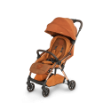 Leclerc Baby Hexagon Footmuff for child - brown leather Leclerc Baby Hexagon Footmuff for child - brown leather