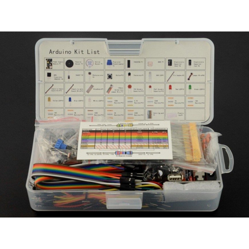 OEM Electronic Components Kit + Breadboard 830 - E23 – 3