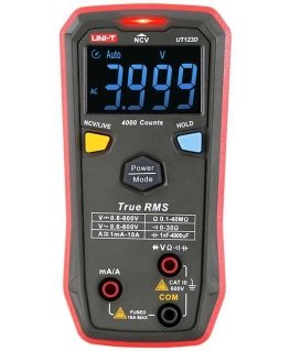 Digital multimeter keypad 600V AC/DC, 10A AC/DC, NCV, 40MOm, 4000uF, -40-300C, 4000, CAT III 600V, UNI-T