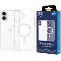 3MK EverClear MagCase -kuori Apple iPhone 16 Plus:lle 3MK EverClear MagCase -kuori Apple iPhone 16 Plus:lle