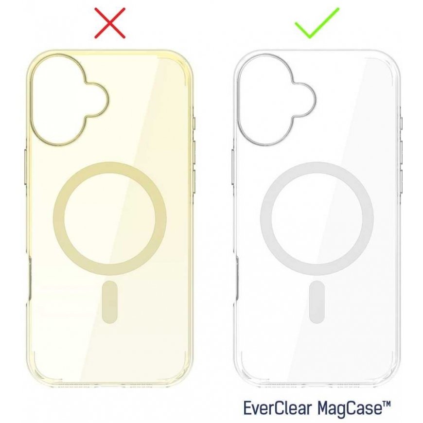 Dėklas 3MK EverClear MagCase Apple iPhone 16 Plus jaoks – 2