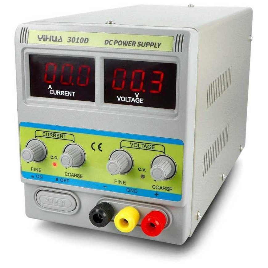 Laboratorinis maitinimo šaltinis Yihua 3010D 30V 10A
