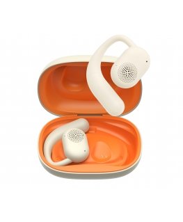 Havit OWS914 (Beige) Austiņas True Wireless Stereo (TWS) Ausu āķi Zvani / mūzika Bluetooth Bēšs