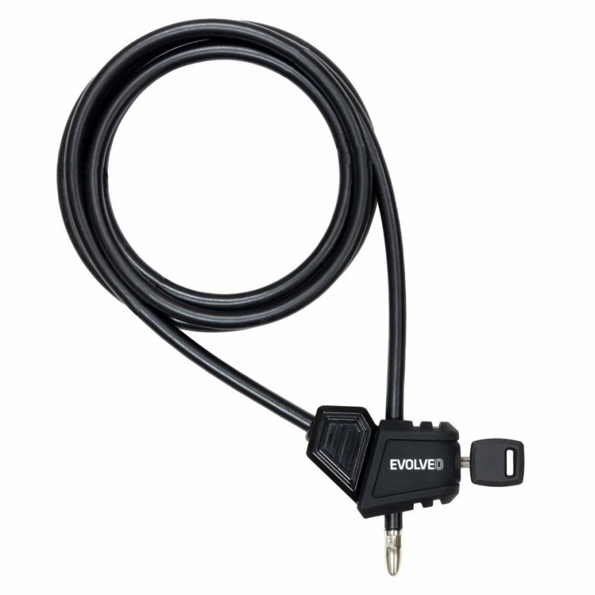 Evolveo Ptero SGVCAMLOCK cable lock Black 2 m