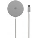 Epico UltraBase Qi2 Mag+ Charging Pad EO50 - Silver Epico UltraBase Qi2 Mag+ Charging Pad EO50 - Silver
