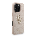 Guess PU 4G Metal Logo rihm Apple iPhone 16 Pro jaoks roosa värviga Guess PU 4G Metal Logo rihm Apple iPhone 16 Pro jaoks roosa värviga