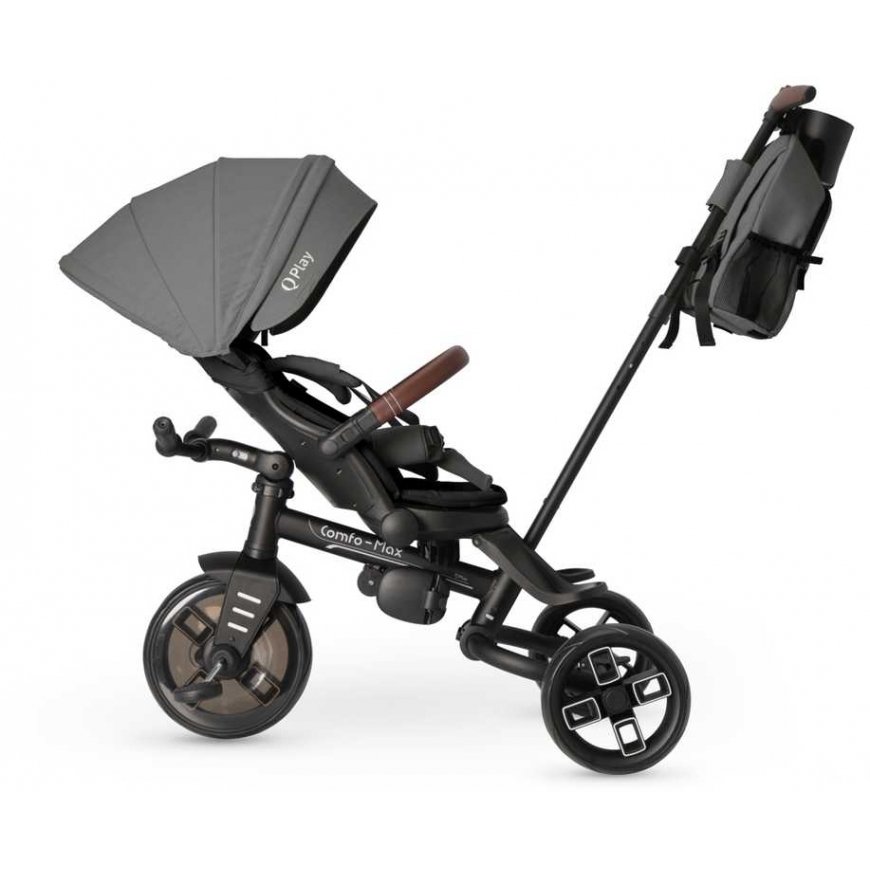 Qplay „Combo Max“ pilkas triratis – 4