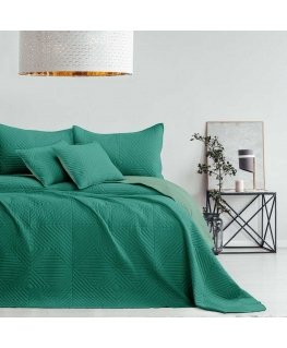 Kaksipuolinen peitto AmeliaHome SOFTA 220 x 240 cm, väri: vihreä