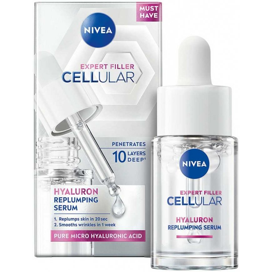 Nivea Cellular Expert Filler Hyaluron moisturizing serum for wrinkles, 15 ml – 2
