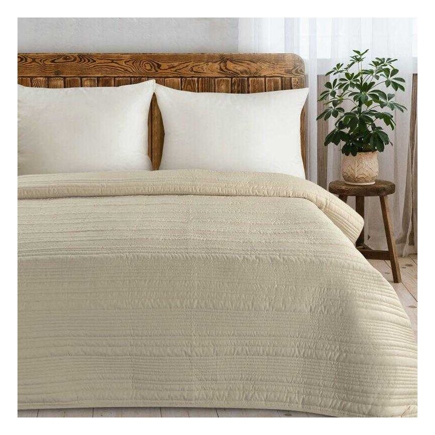 Eurofirany CHON/TARA/BEIGE 170X210 BEIGE Bedspread Bedspread – 3