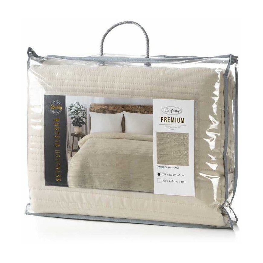 Eurofirany CHON/TARA/BEIGE 170X210 BEIGE Bedspread Bedspread – 4