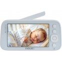 „EVOLVEO Baby Monitorius N5“, videokõrvitsate jälgimise komplekt 360° jälgimisega, kahepoolses suhtluses ja hällilauludega, sini