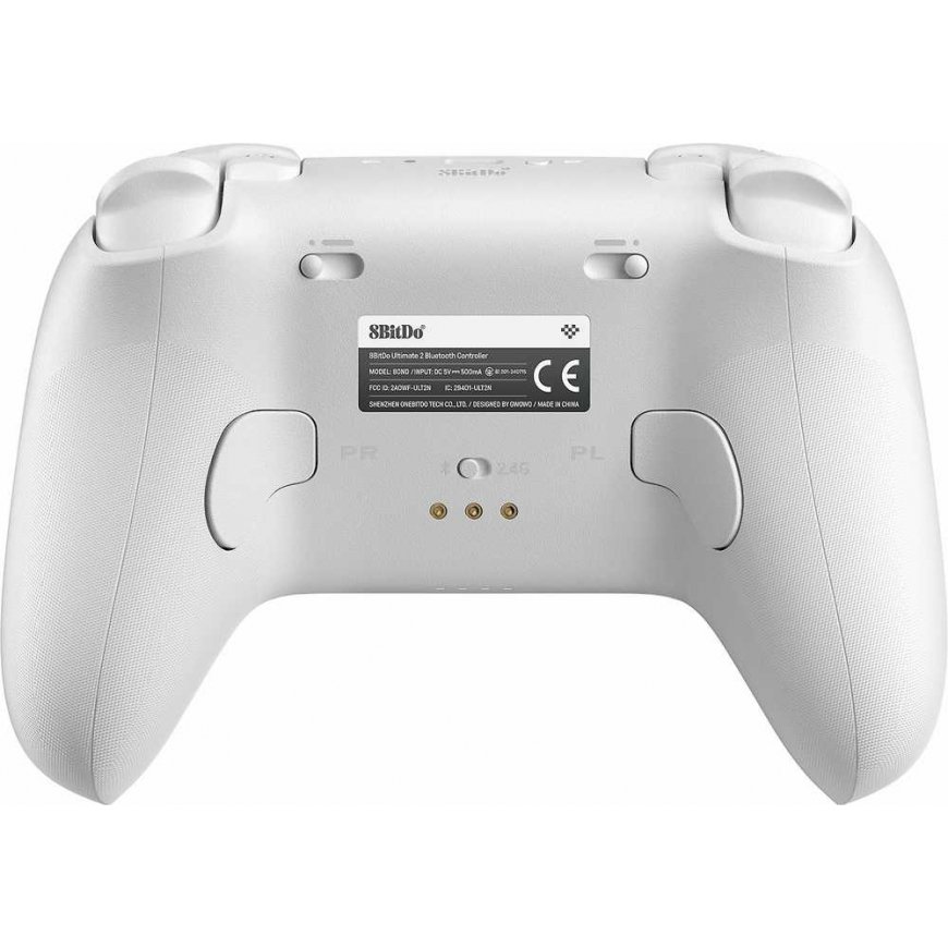 8BitDo Ultimate 2 Wireless BT peliohjain, PC/Switch, valkoinen – 2