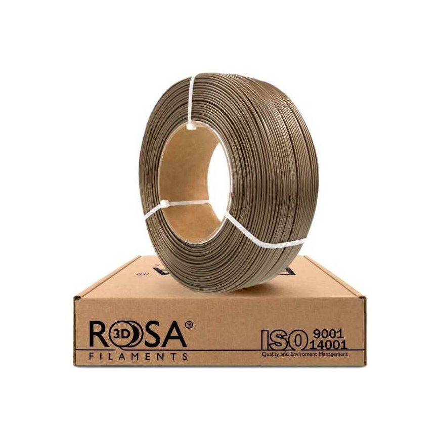 Rosa3D 3D plastikas PET-G zeltains (pērļu