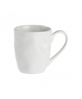 WHITE PORCELAIN LUNIA 6 cup set 110 ml