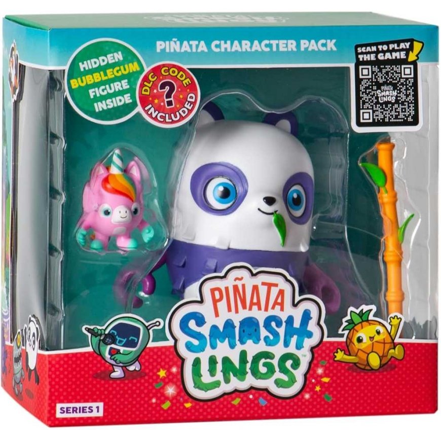 Pinata set SmashLings Pinata Panda Sana + 2 figurines – 4