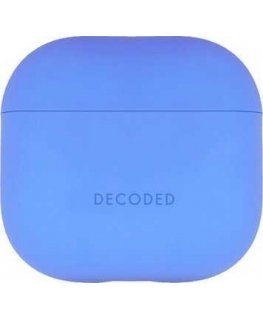 Dekodeeritud silikoonist Aircase – silikoonist kaitsekate 4. põlvkonna AirPods'ile (sinine).