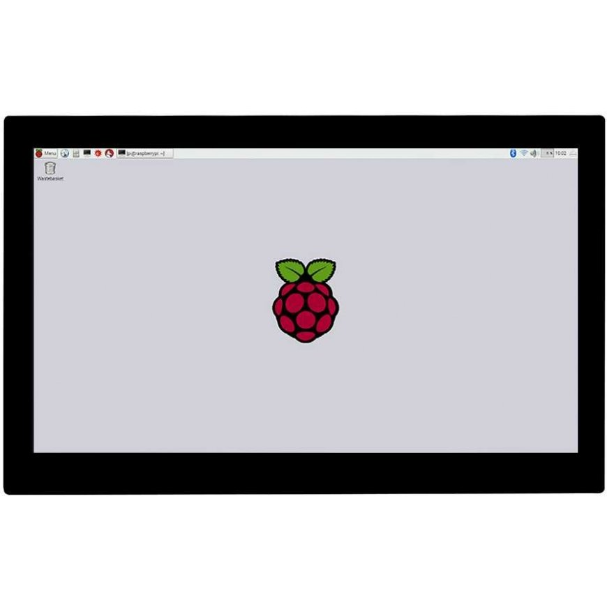 Touchscreen (H) capacitive LCD IPS 13.3 inches 1920 x 1080 pixels HDMI + USB with Raspberry Pi case - Waveshare 16643 – 2