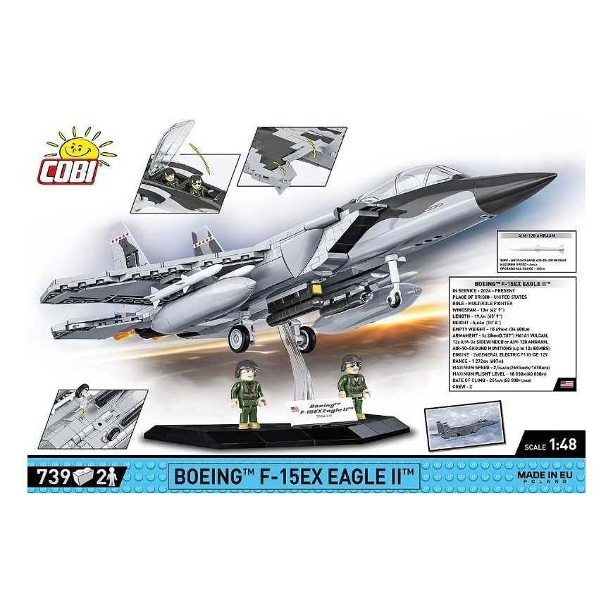 Конструктор "Cobi Blocks" "Boeing F-15 EX Eagle II" – 2