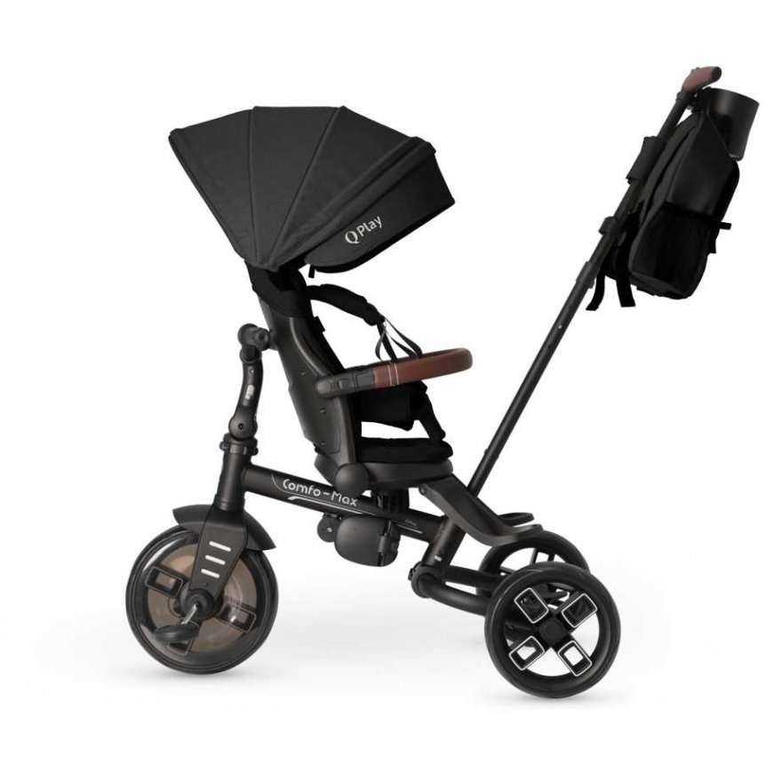 Qplay „Comfo Max“ musta kolmerattaline – 4