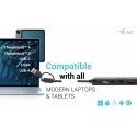 i-tec Metal C31HUBMETAL2A2C interfeisa centrmezgls USB 3.2 Gen 1 (3.1 Gen 1) Type-C 10000 Mbit/s Mel i-tec Metal C31HUBMETAL2A2C interfeisa centrmezgls USB 3.2 Gen 1 (3.1 Gen 1) Type-C 10000 Mbit/s Mel